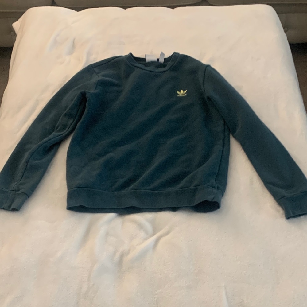 Adidas Teal Crewneck Sweatshirt